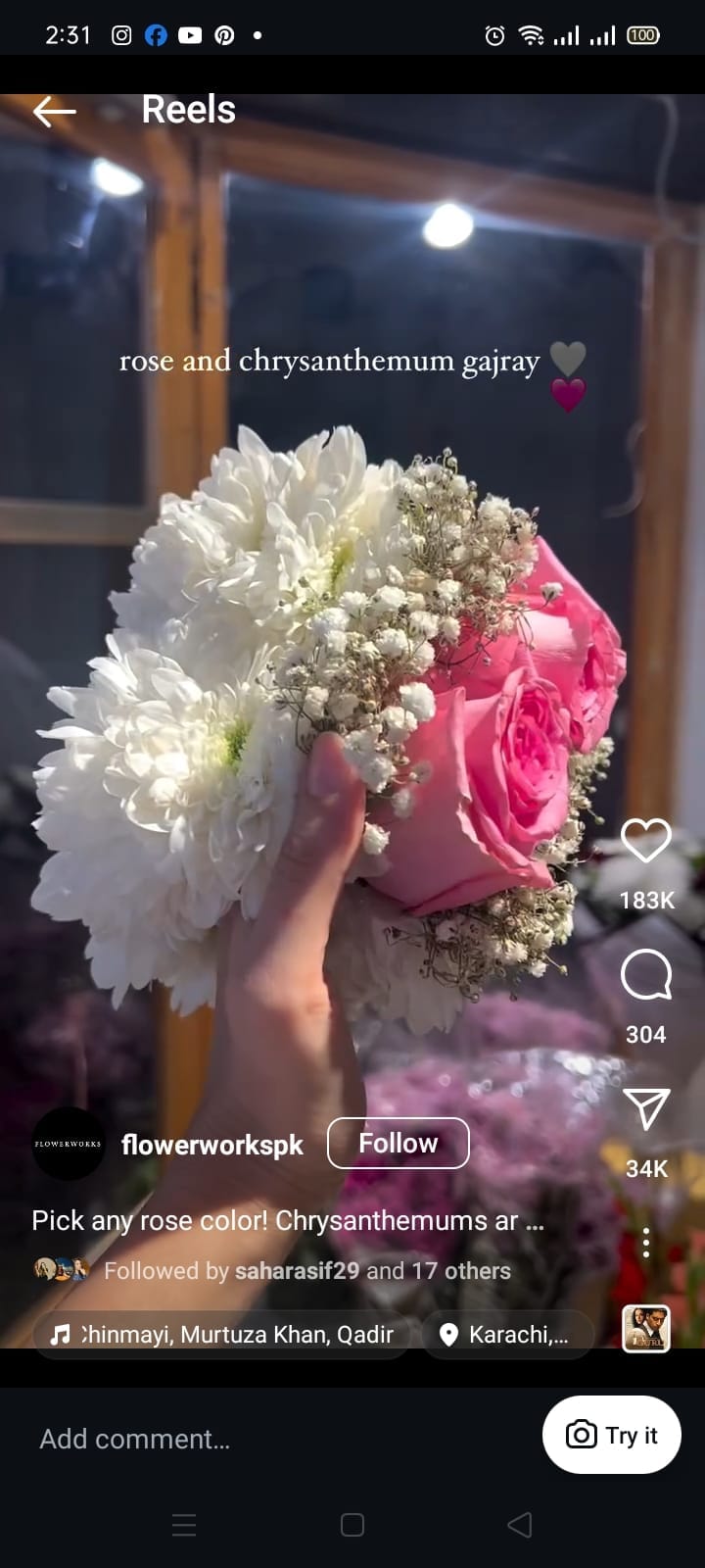 Jewellery Flower Sets