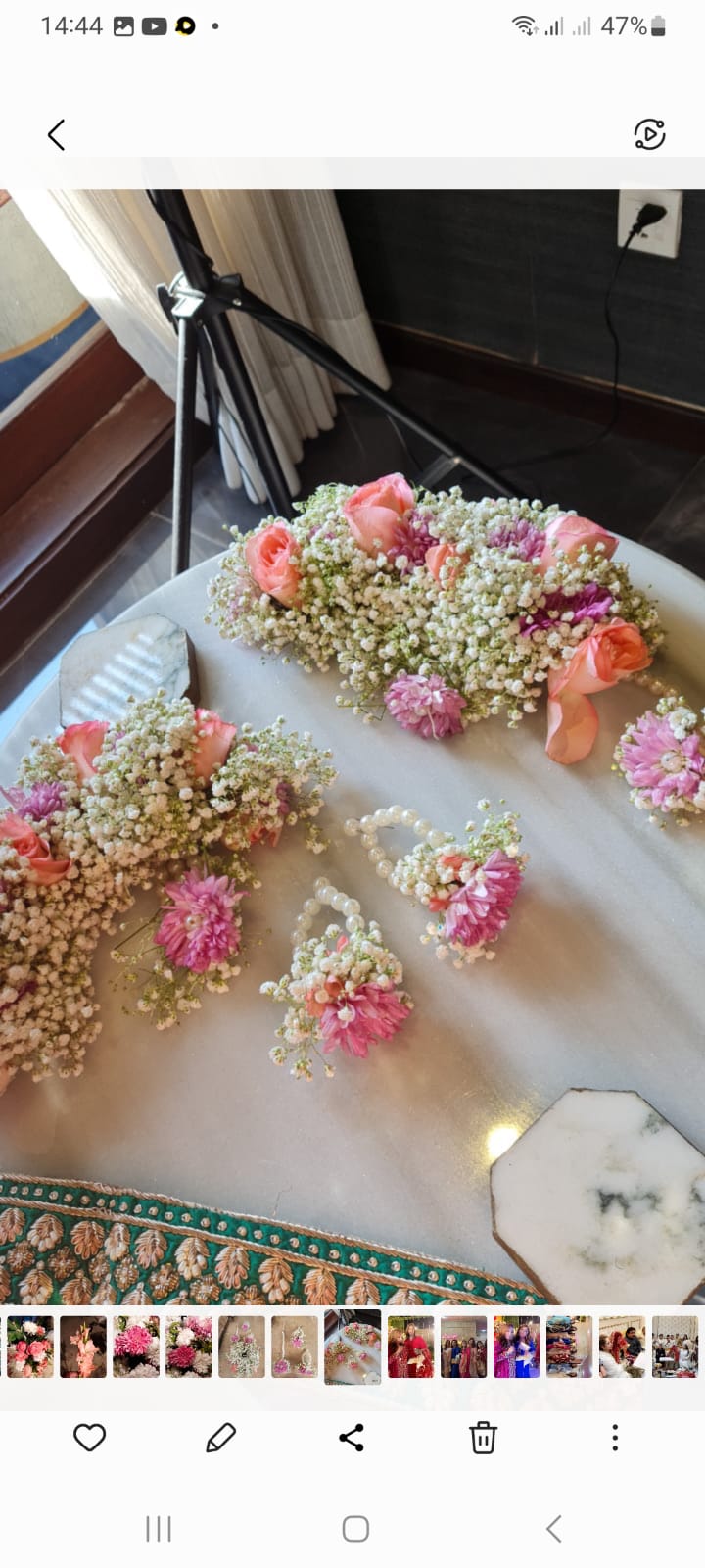 Bridal Flower Jewellery