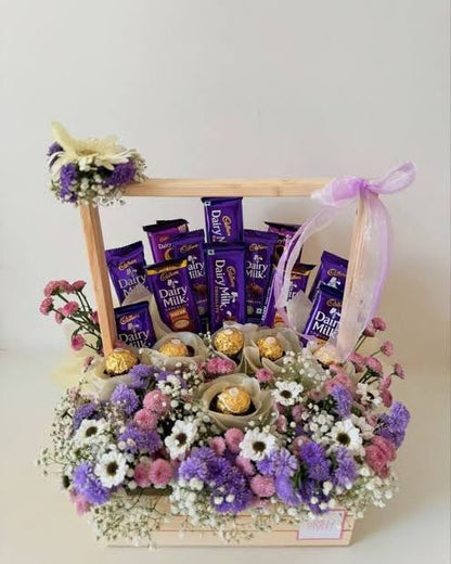 Fresh Flower Basket