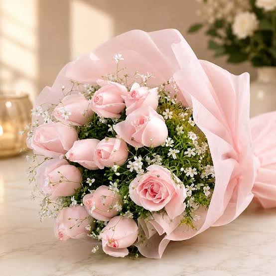Pink Rose Bouquet