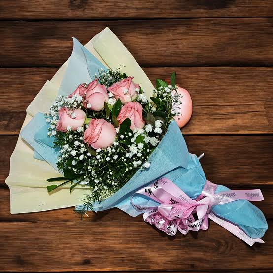 Pink Rose Bouquet