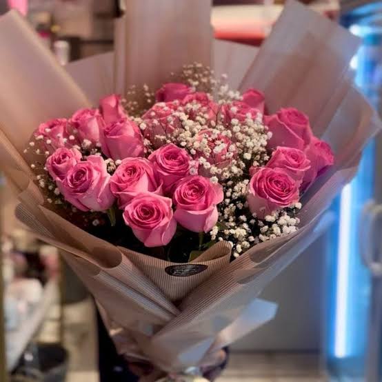 Pink Rose Bouquet