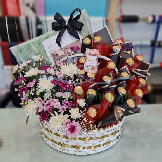 Fresh Flower Basket
