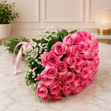 Pink Rose Bouquet