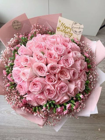 Pink Rose Bouquet