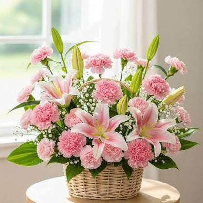 Fresh Flower Basket