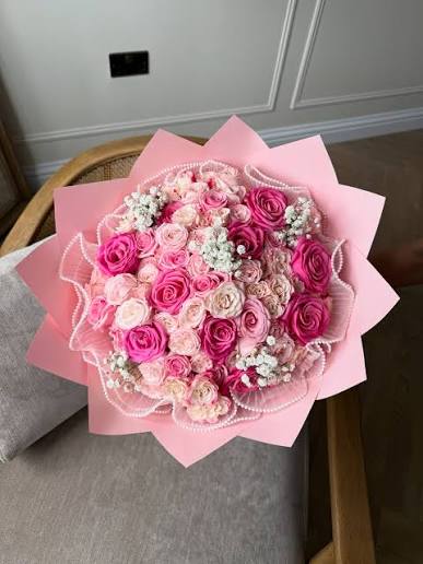 Pink Rose Bouquet