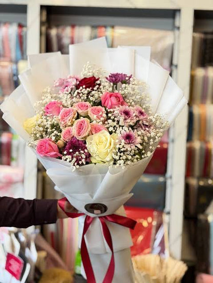 Pastel Flower Bouquet