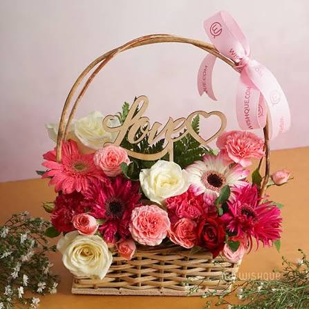 Fresh Flower Basket