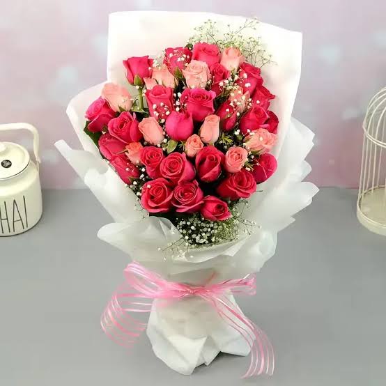 Pink Rose Bouquet