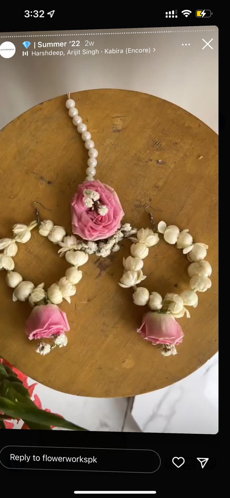 Bridal Flower Jewellery