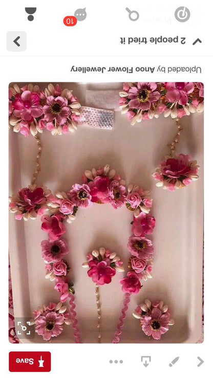 Bridal Flower Jewellery
