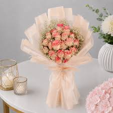 Pink Rose Bouquet