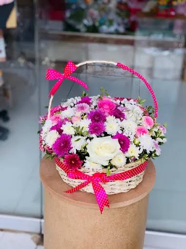 Fresh Flower Basket