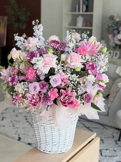 Fresh Flower Basket