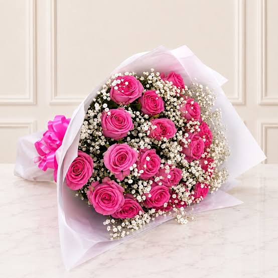 Pink Rose Bouquet