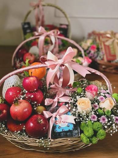Fresh Flower Basket