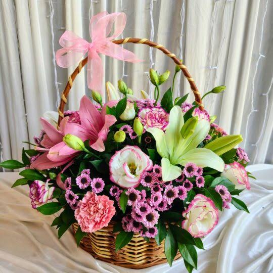 Fresh Flower Basket